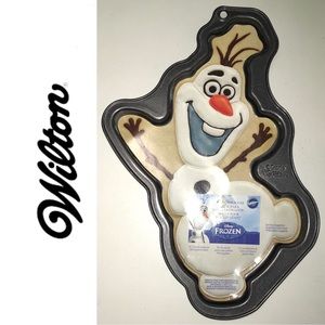 NWT! WILTON DISNEY Olaf Frozen cookie pan